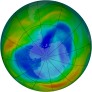 Antarctic Ozone 2014-08-30